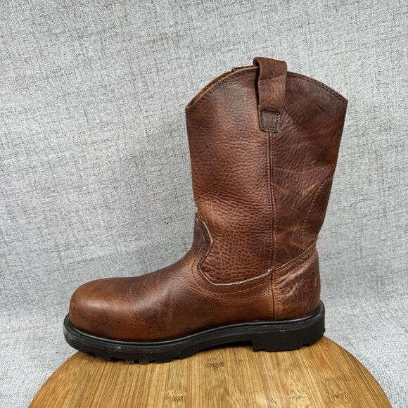Iron Age Boots Men\'s Size 9.5 M Hauler Wellington Work Leather main image 9